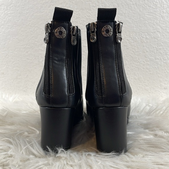 Blowfish Malibu Praline Wedge Vegan Booties Boots Black Size 9 NEW - Picture 7 of 16